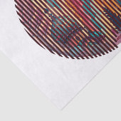 Gestreept Fantasie Koepel Tissuepapier – Aanpasbaa (Detail)