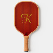 "Gestreept gekleed" Pickleball Paddle (Achterkant)