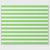 Gestreept gras groene kleur cadeaupapier (Vlak)
