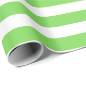 Gestreept gras groene kleur cadeaupapier (Rol Hoek)