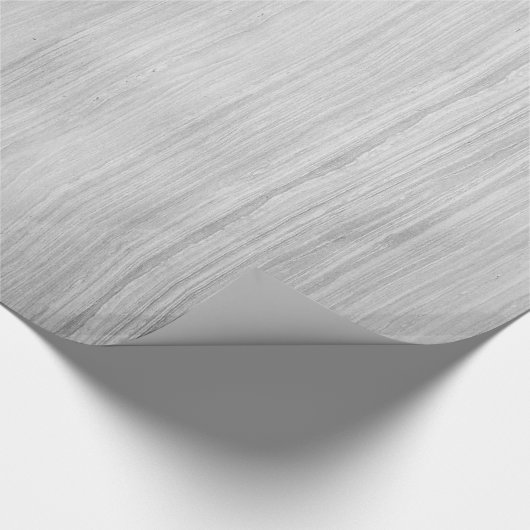Gestreept grijs graniet inpakpapier (Hoek)