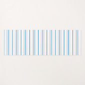 Gestreept in blauw yogamat (Voorkant (horizontaal))