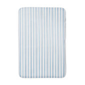 Gestreept in Blues Badmat (Voorkant Verticaal)