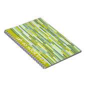 Gestreept in groen Notitieboek (Rechterzijde)