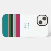 Gestreept iPhone hoesje (Achterkant horizontaal)