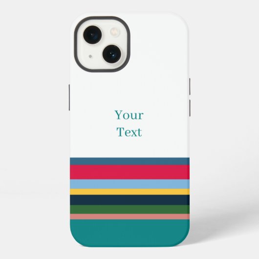 Gestreept iPhone hoesje (Achterkant)