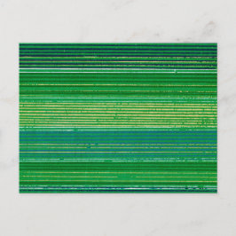 Gestreept Japans houtsnede textiel Briefkaart