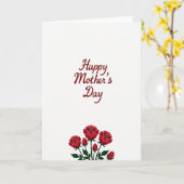 Gestreept kaart met affectie (Gele Bloem)