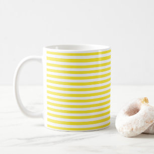 Gestreept koffiekopje koffiemok