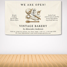 Gestreept  kookgerei Bakkerij Spandoek