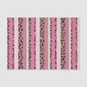 Gestreept Luipaard en Roze Tissuepapier (Voorkant)