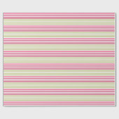 gestreept olijfroze cadeaupapier (Vlak)