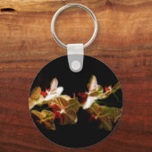 Gestreept orchideeën sleutelhanger (Voorkant)