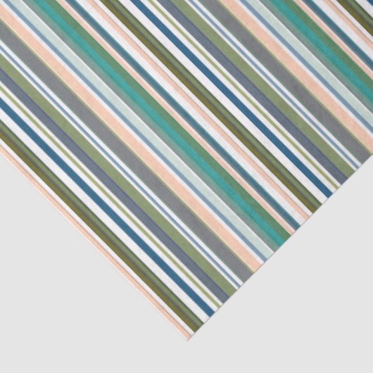 Gestreept papier voor weefselverpakking (Detail)