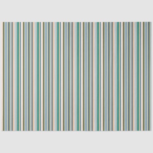 Gestreept papier voor weefselverpakking (Voorkant)