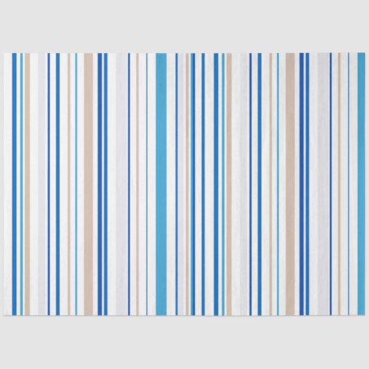 Gestreept papier voor weefselverpakking (Voorkant)