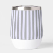 Gestreept patroon in grijs en lavendel (Achterkant)