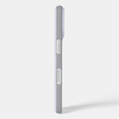 Gestreept patroon in grijs en lavendel Case-Mate iPhone case (Achterkant / Rechts)