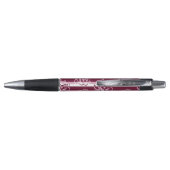 Gestreept patroon met rozen pen (Achterkant)