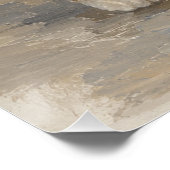 Gestreept poesje perfect poster (Hoek)