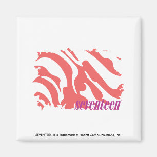 Gestreept Roze 4 Magneet