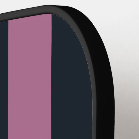 gestreept roze | aangepaste naam marine pickleball paddle (Links Detail)