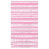 Gestreept roze patroon met sterren tafelkleed (Voorkant)