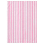 Gestreept roze patroon met sterren tafelkleed (Voorkant)