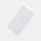 Gestreept  servet (Hoek)