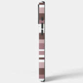 Gestreept Silhouetpatroon Kuipplanten Case-Mate iPhone Case (Achterkant / Links)