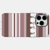 Gestreept Silhouetpatroon Kuipplanten Case-Mate iPhone Case (Achterkant (horizontaal))