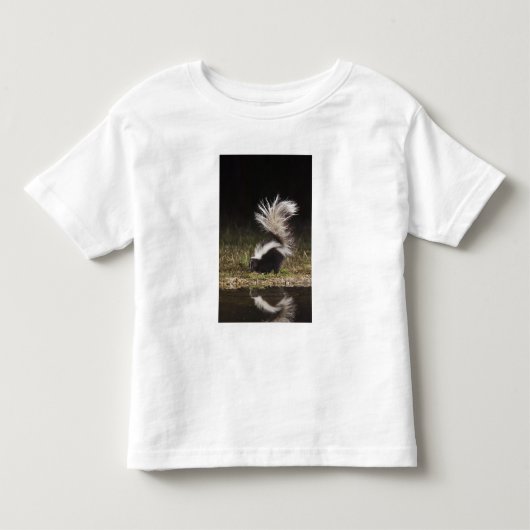 Gestreept stinkdier, Mephitis mephitis Kinder Shirts (Voorkant)