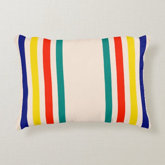  gestreept ventilator decoratief kussen (Voorkant)