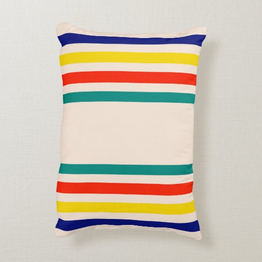  gestreept ventilator decoratief kussen (Achterkant (Verticaal))