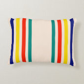  gestreept ventilator decoratief kussen (Achterkant)