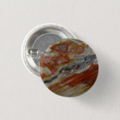 Gestreept versteend hout ronde button 3,2 cm (Voorkant /achterkant)