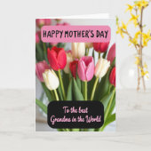 Gestreept Vieringsbloem Kaart (Gele Bloem)