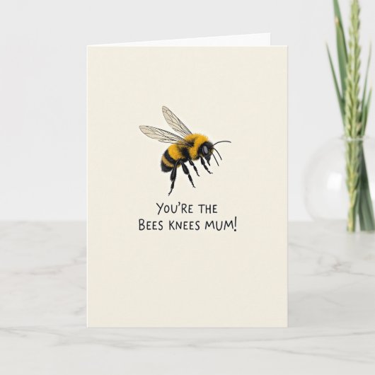 Gestreept Vliegend Insect Zoete Kaart (Voorkant)