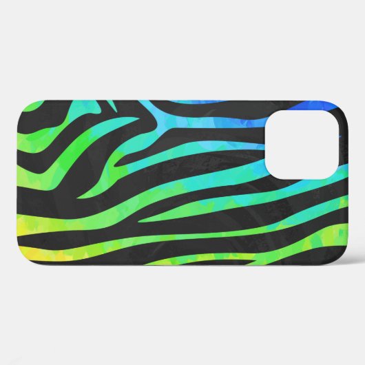 Gestreept zebra patroon Case-Mate iPhone case (Achterkant (horizontaal))
