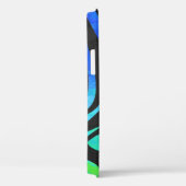 Gestreept zebra patroon Case-Mate iPhone case (Achterkant / Rechts)