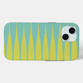 Gestreept zeeschuim groen en chartreuse iPhone hoe Case-Mate iPhone Case (Achterkant (horizontaal))
