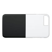 Gestreept (zwart & wit | Horizontale) telefoonhoes Case-Mate iPhone Case (Achterkant (Horizontaal))