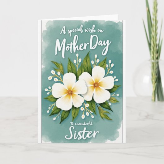Gestreeptde Passiebloem Kaart (Voorkant)