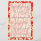 Gestreepte achtergrond briefpapier (Voorkant)