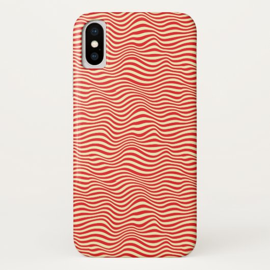 Gestreepte achtergrond Case-Mate iPhone case (Achterkant)