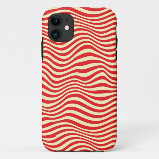 Gestreepte achtergrond Case-Mate iPhone case (Achterkant)