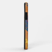  gestreepte achtergrond (Geel, Blauw, Paars) Case-Mate iPhone Case (Achterkant/rechts)