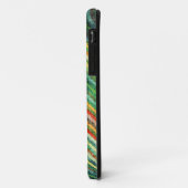 gestreepte achtergrond (Geel, Groen, Oranje) Case-Mate iPhone Case (Achterkant/links)