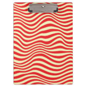 Gestreepte achtergrond klembord (Voorkant)