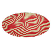 Gestreepte achtergrond snijplank (Hoek)